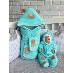 Зимний набор на выписку из роддома для новорожденных